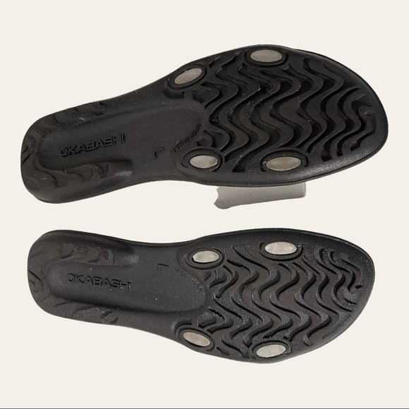 Okabashi Grey Slides Size Large - Picture 3 of 3